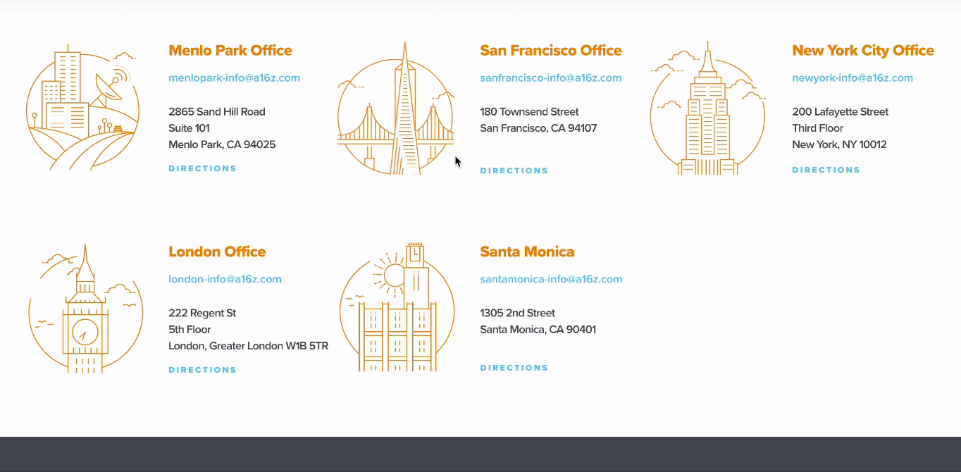 A16Z Offices