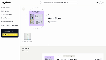 keychain Aura Bora