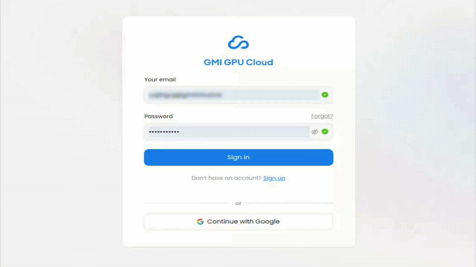 GMI Cloud一鍵部署GPU