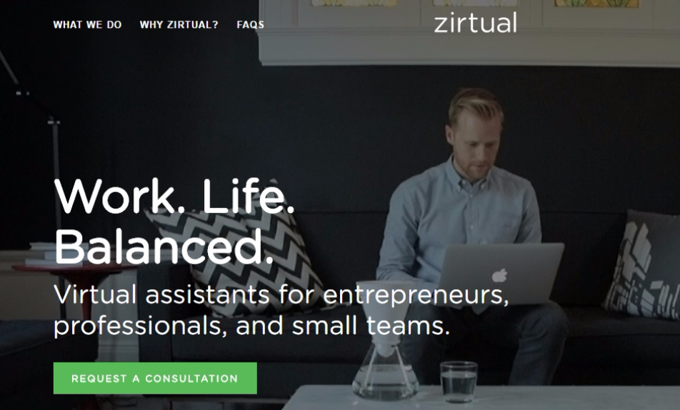 Zirtual - Virtual Assistants for Busy People..gif