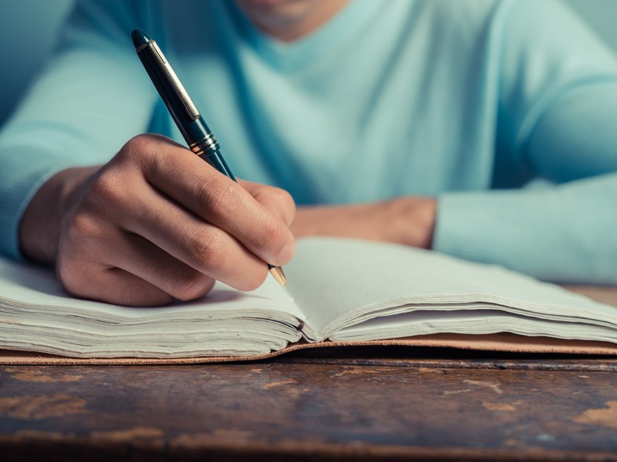 note writing shutterstock